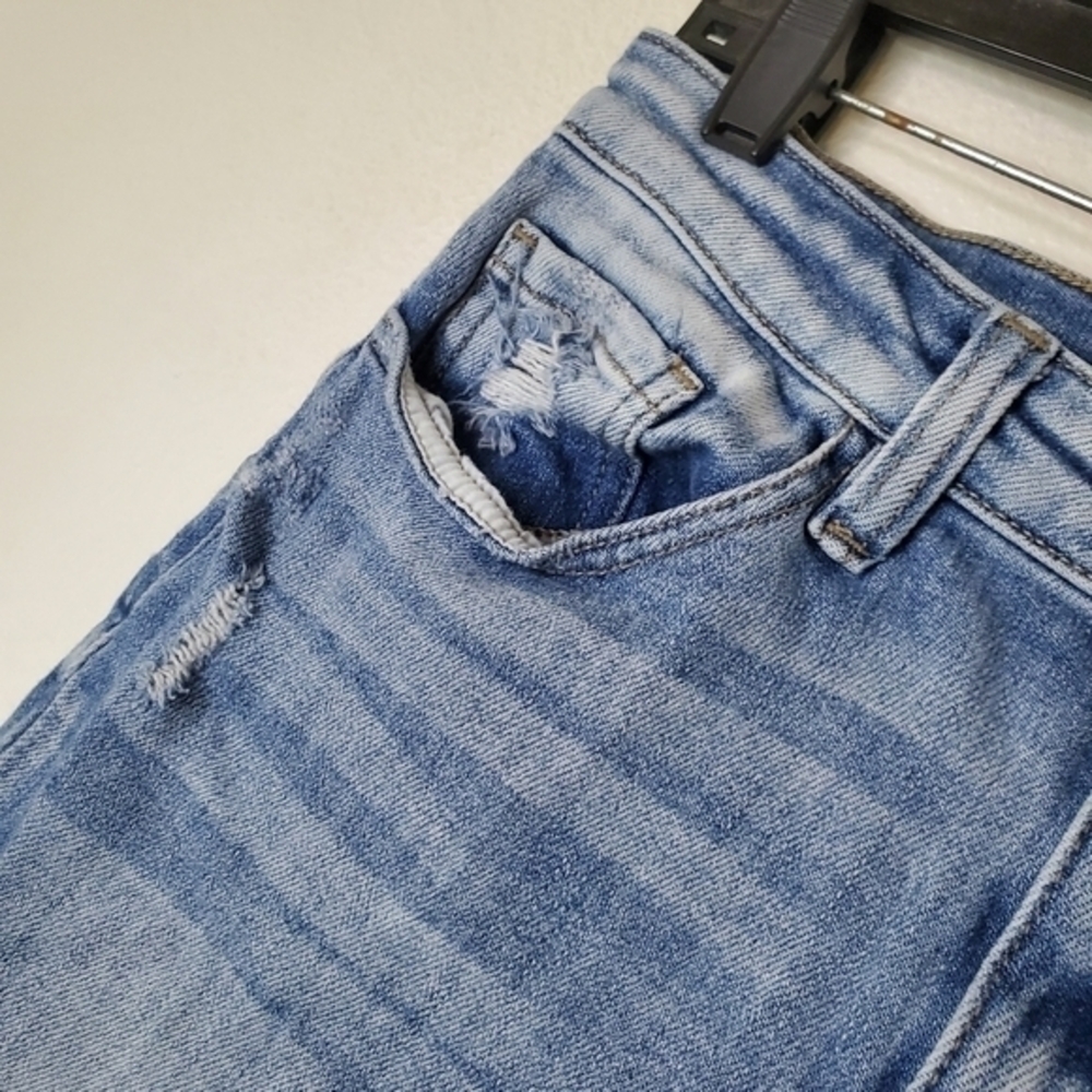 KanCan Signature Women's Mid Rise Ankle Skinny Jean in Cropped Stretch‎ Denim - Picture 2 of 12